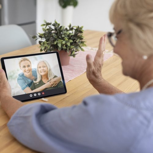 woman-making-video-call-indoors remote-patients-monitoring